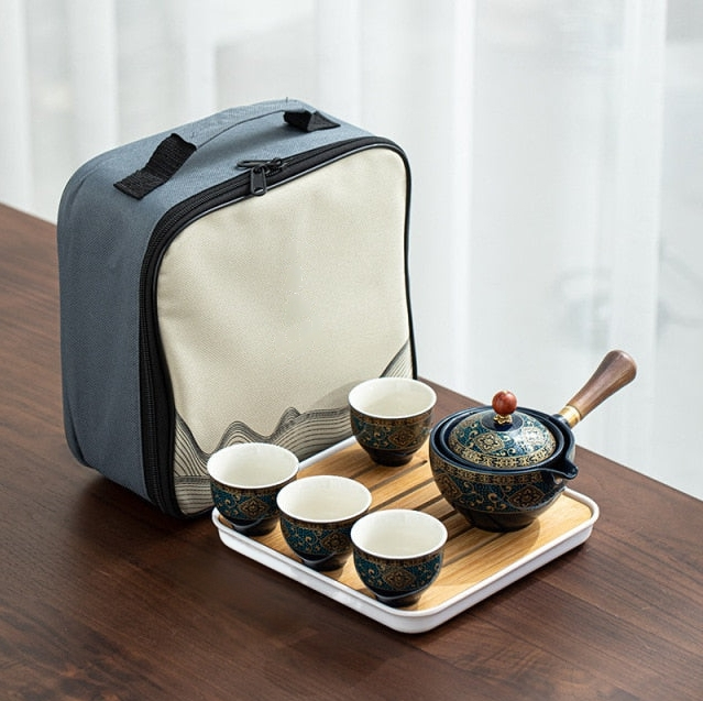 Traditional Design Teapot Set