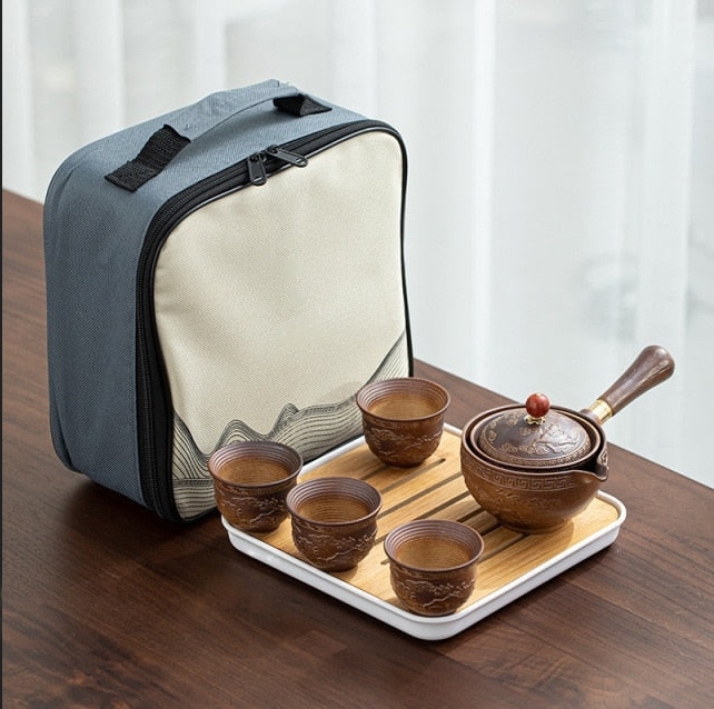 Traditional Design Teapot Set