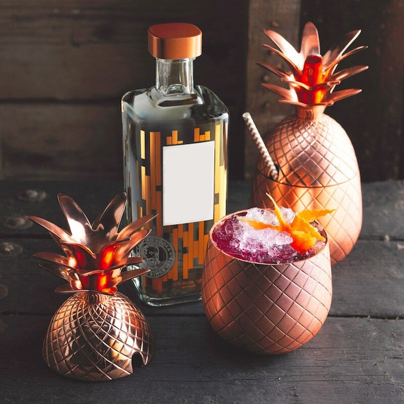 Pineapple Cup Cocktail Glass