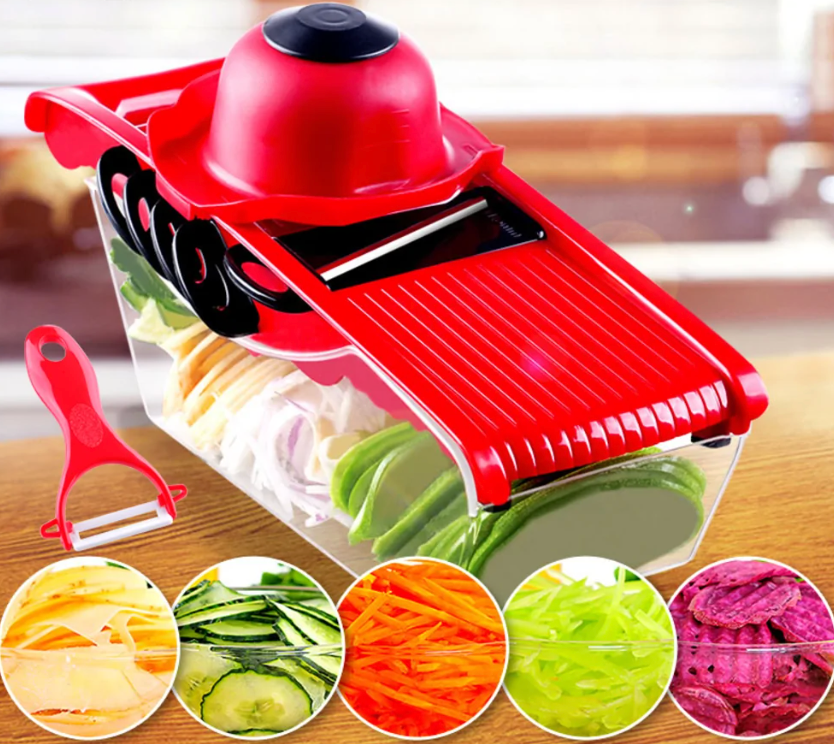 6 Blades Fast Vegetable Slicer