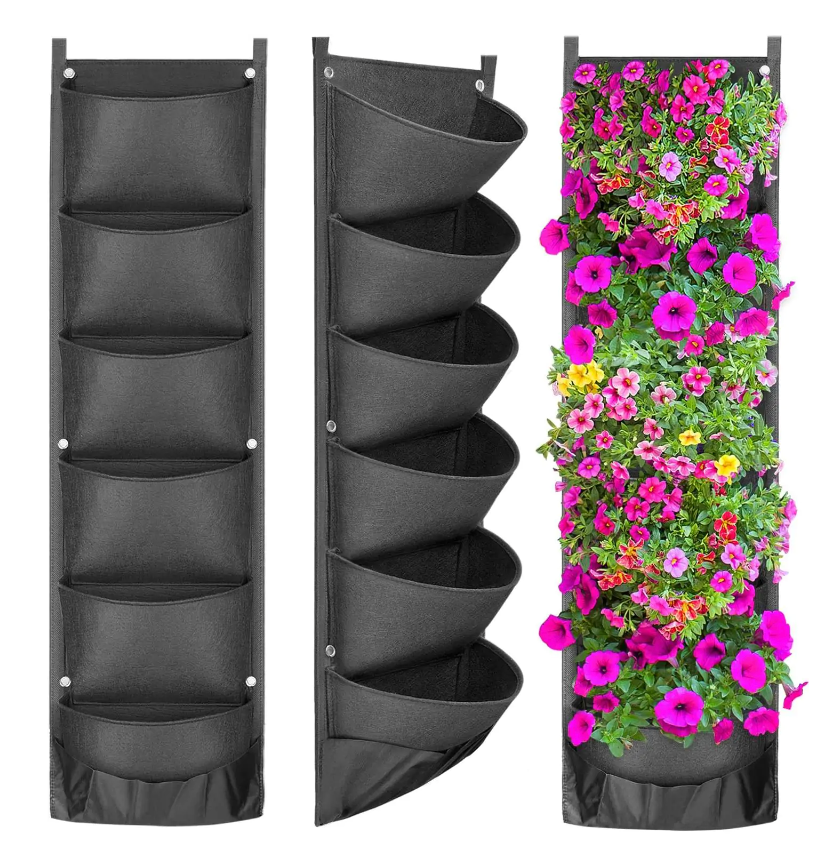 NEW Vertical Hanging Flower Pots