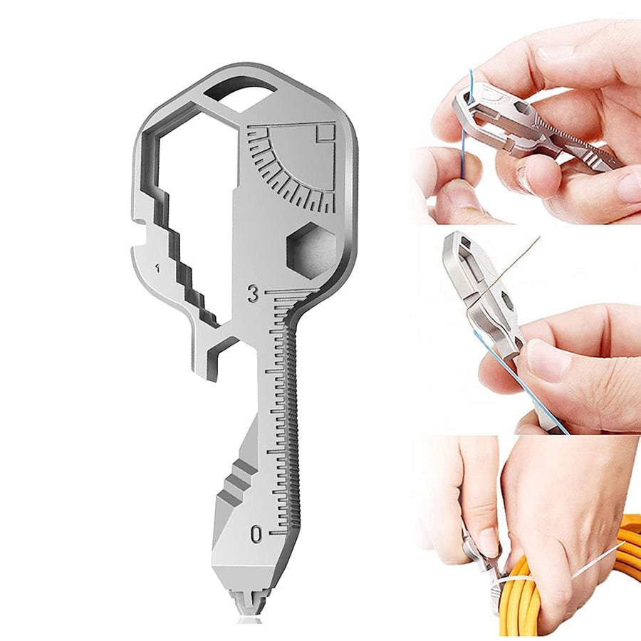 24 In 1 Key Shaped Tool